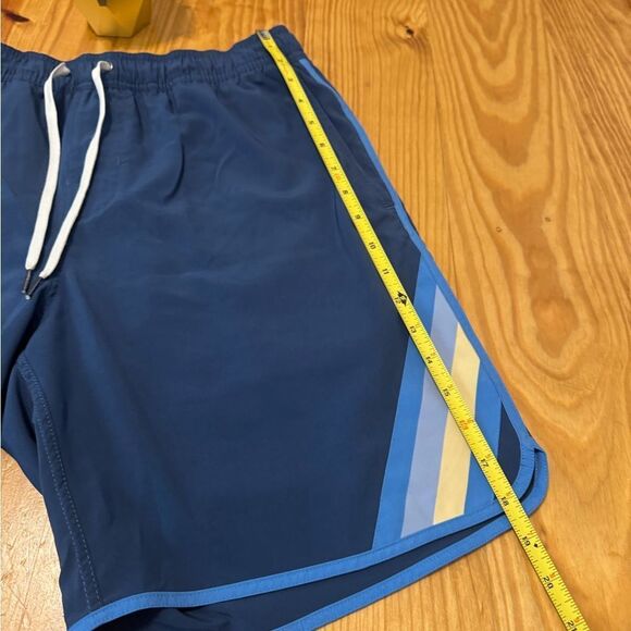 FAIR HARBOR The Anchor Navy Blue Swim Trunks Board Shorts Men’s SIZE LRG - Picture 6 of 10